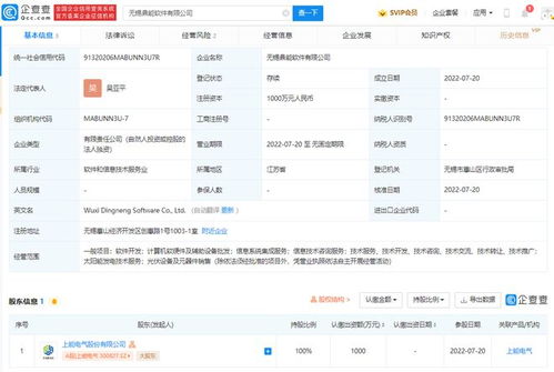 上能電氣在無(wú)錫成立軟件公司，拓展太陽(yáng)能發(fā)電與計(jì)算機(jī)軟硬件服務(wù)